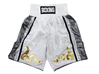 Designa egna Boxningsshorts Boxing Shorts : KNBSH-030-Vit